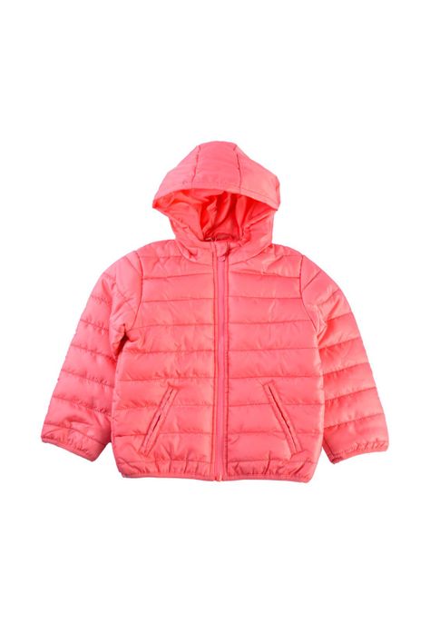 Parka Básica Niña Rosado Pillin-0