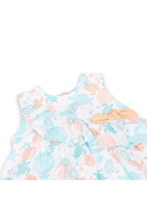 Vestido Bebé Niña Naranja Pillin-2