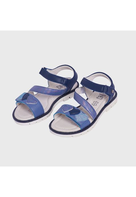 Sandalia Niña Azul Pillin-0
