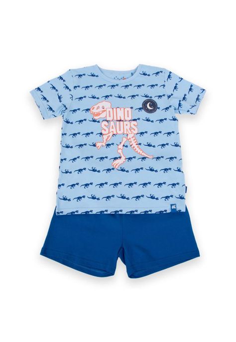 Pijama Niño Celeste Pillin-0