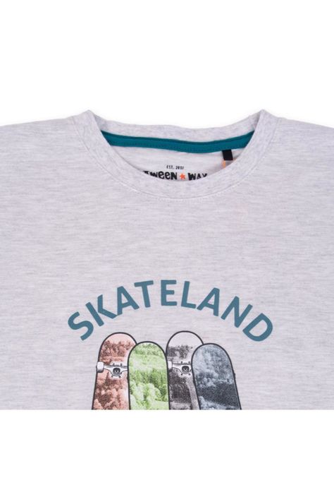 Polera Niño Gris claro Pillin-1