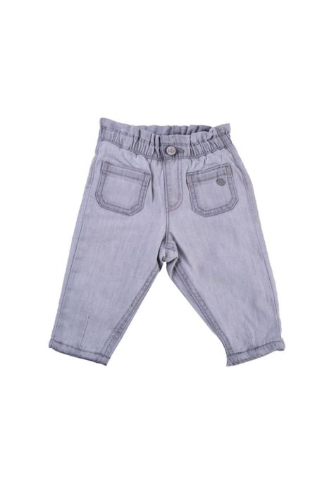 Jeans Bebé Niña Gris Pillin-0