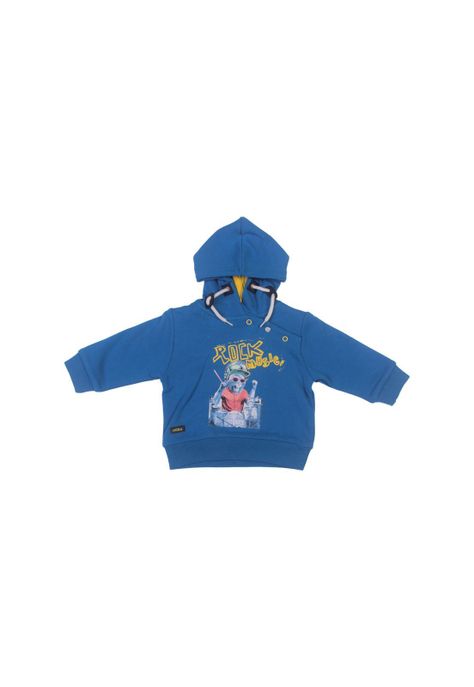 Polerón Bebe Niño Azul Pillin-0