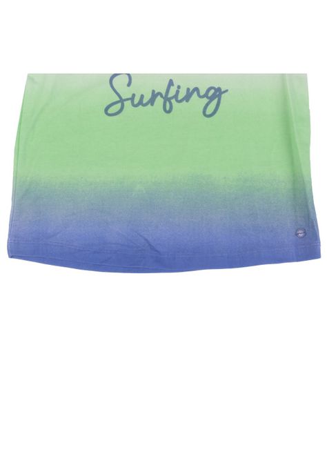 Polera Niña Azul petróleo Pillin-1
