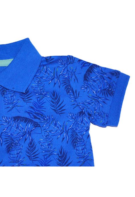 Polera Bebe Niño Azul Pillin-3