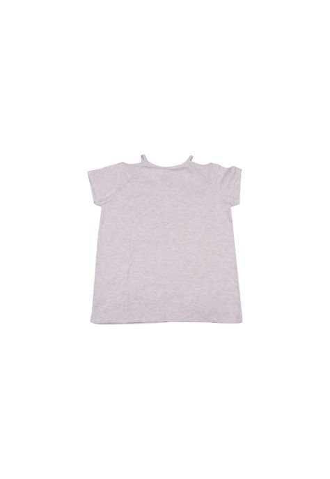 Polera Niña Gris claro Pillin-1