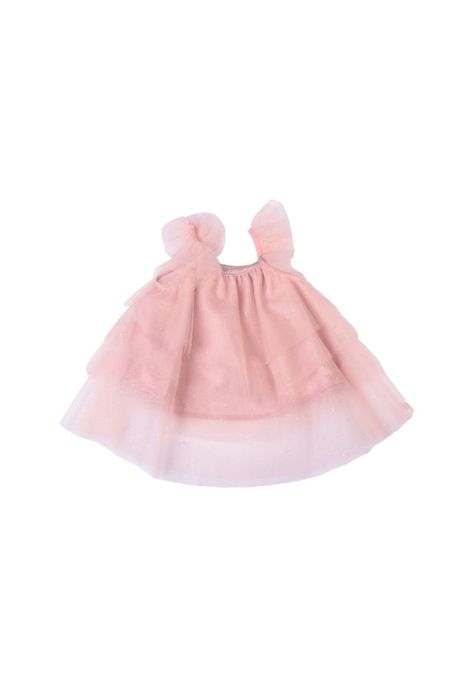 Vestido Bebe Niña Damasco Palido Pillin-0