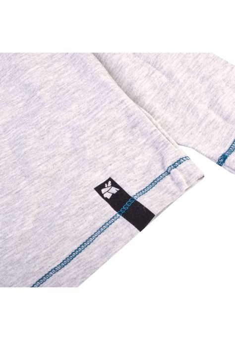 Polera Manga Larga Niño Gris claro Pillin-2