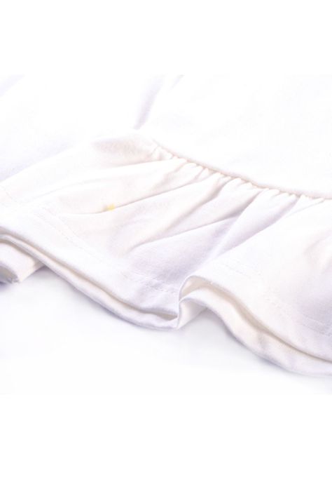 Polera Sustentable Niña Blanco Pillin-2