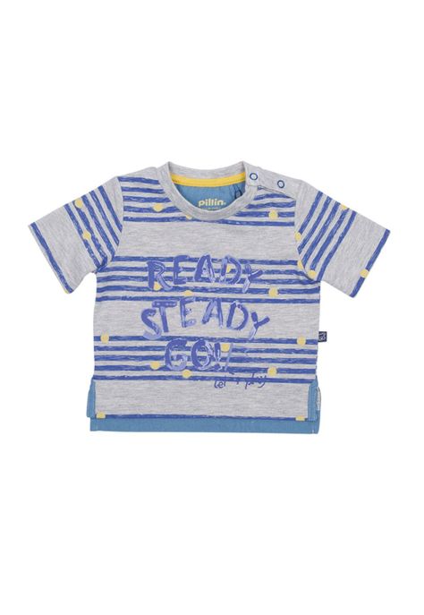 Polera Bebé Niño Azul Pillin-0