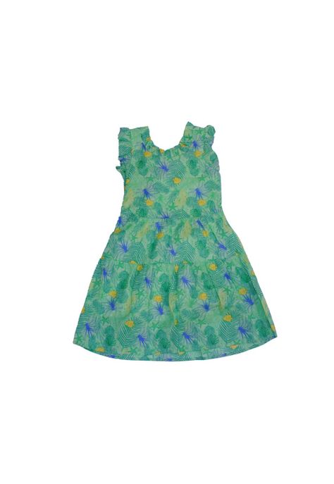 Vestido Niña Verde Pillin-3