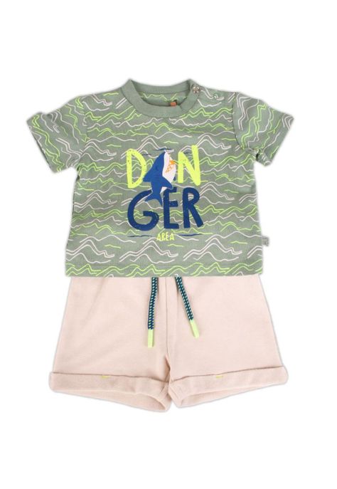 Conjunto Bebe Niño Verde Pillin-0