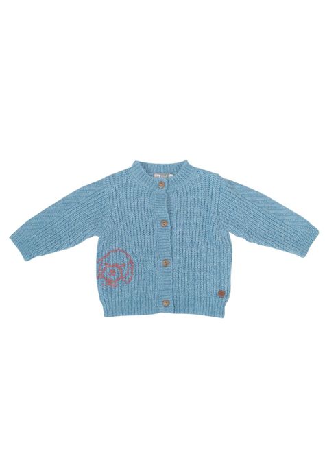 Chaleco Bebé Niña Azul Pillin-1