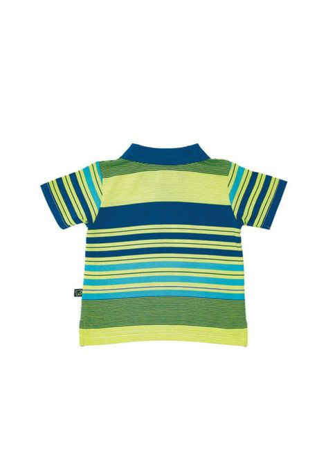 Polera Bebé Niño Turquesa Pillín-1