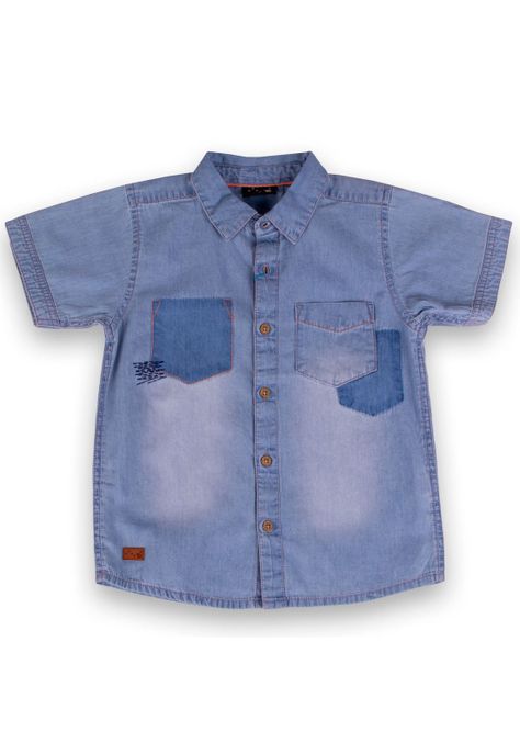 Camisa Mezclilla Niño Denim Pillin-0