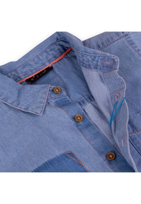Camisa Mezclilla Niño Denim Pillin-2