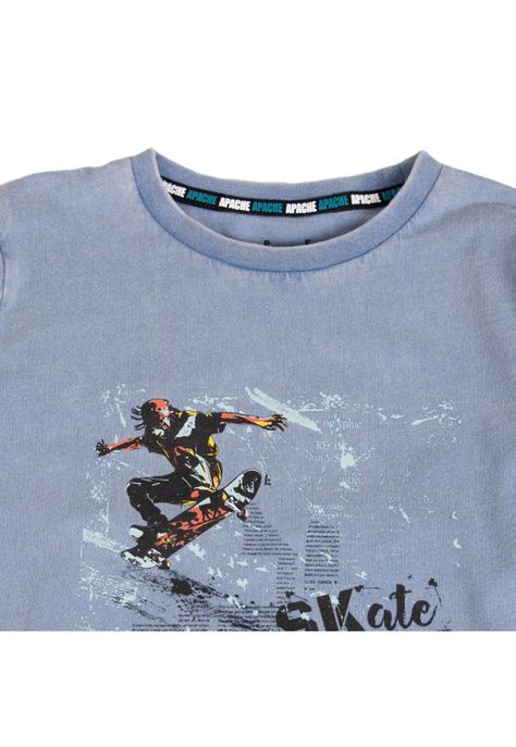 Polera Niño Azul Pillin (PVB636-25AZU )-1