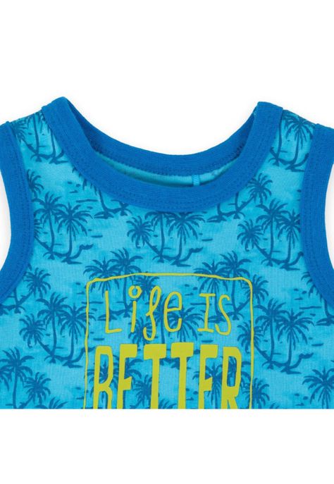 Polera Bebé Niño Azul Pillin-1