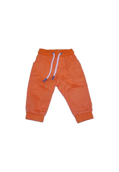 Pantalón Bebe Niño Naranja Pillin-0