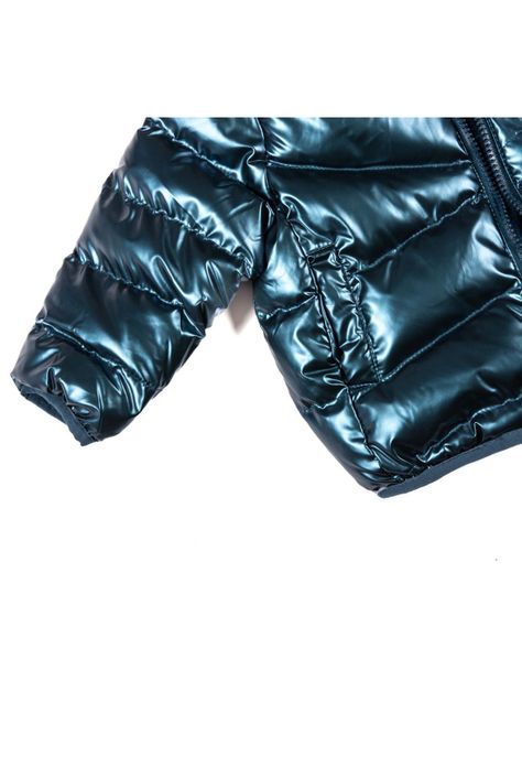 Parka con Capucha Bebé Niño Azul Pillin-1