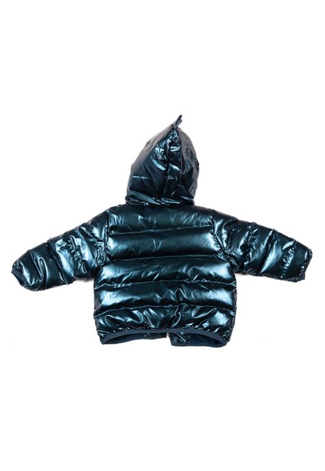 Parka con Capucha Bebé Niño Azul Pillin-3