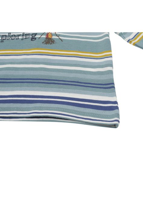 Polera Manga Larga Bebé Niño Gris Pillin-3