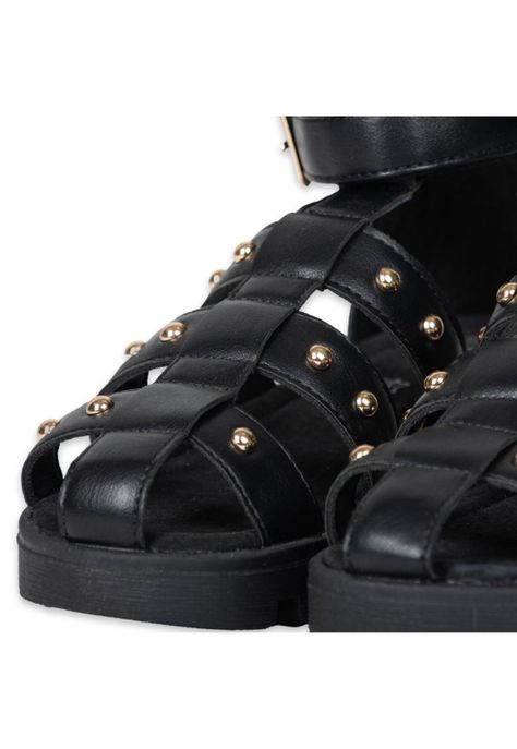 Sandalias Niña Negro Pillin-4