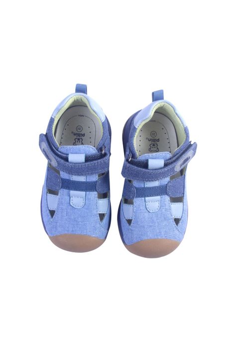 Sandalias Bebe Niño Azul Pillin-1