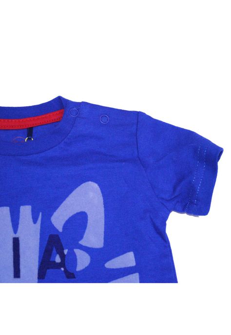 Polera Bebe Niño Azul Pillin-2