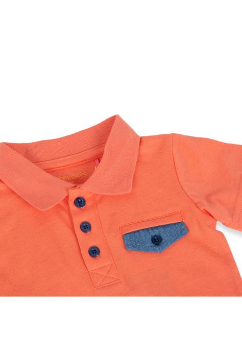 Polera Bebé Niño Rojo Pillin-2