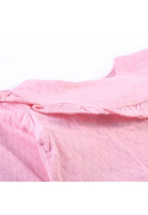 Polera Manga Larga Bebé Niña Rosado Pillin-2