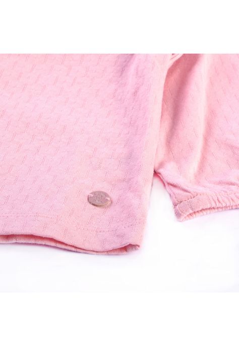 Polera Manga Larga Bebé Niña Rosado Pillin-3