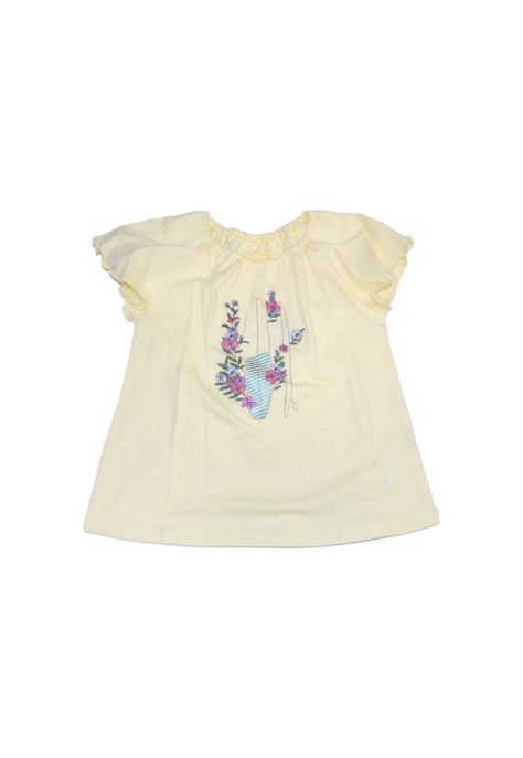 Polera Niña Amarillo Pillin (PVW616AMA)-0