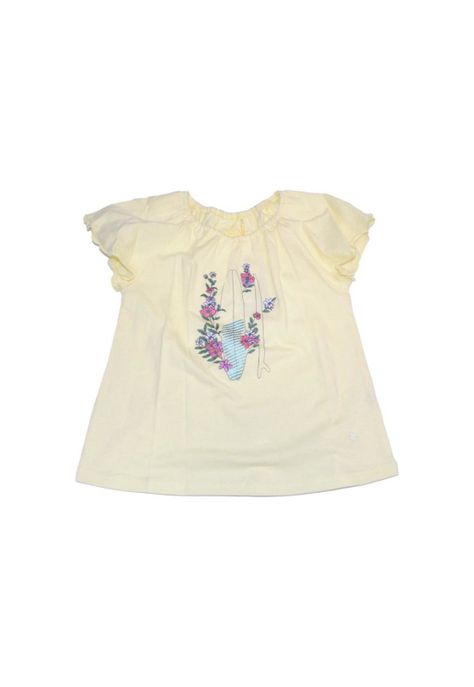 Polera Niña Amarillo Pillin-0