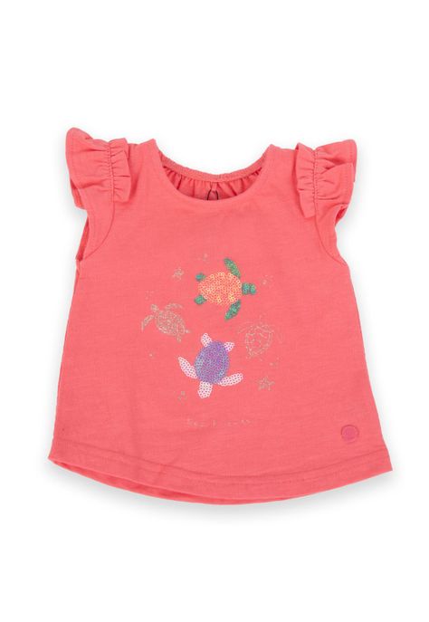 Polera Bebé Niña Coral Pillin (PVA650-24COR)-0