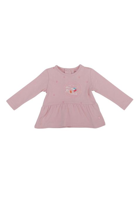 Polera Bebé Niña Rosado Pillin-1