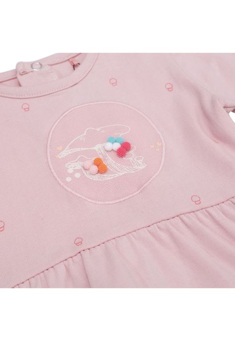Polera Bebé Niña Rosado Pillin-3