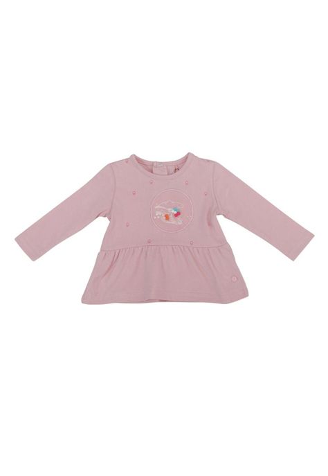 Polera Bebé Niña Rosado Pillin-0