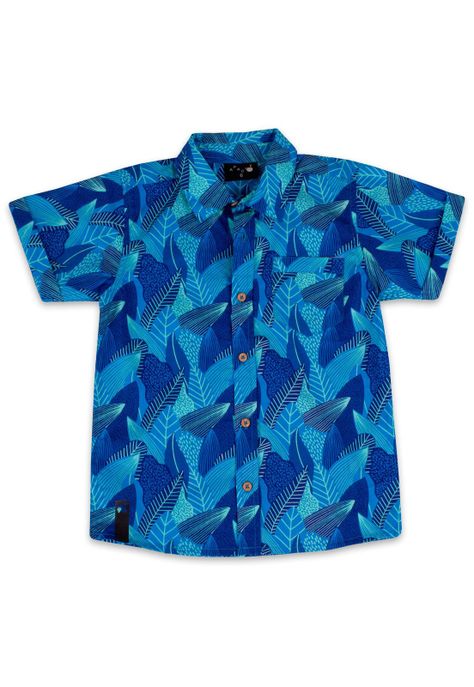 Camisa Niño Azul Pillin-0