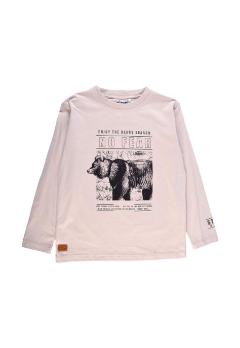 Polera Manga Larga Niño Arena Pillin-0