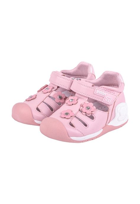 Sandalias Bebe Niña Rosado Pillin-0