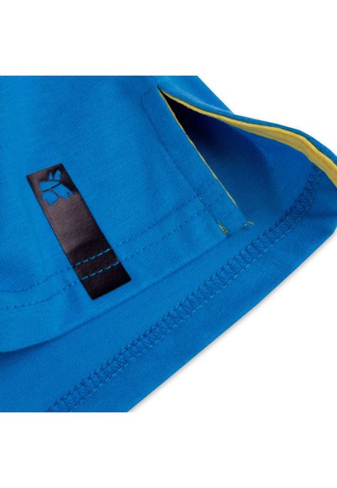 Polera Manga Corta Niño Azul eléctrico Pillin-2