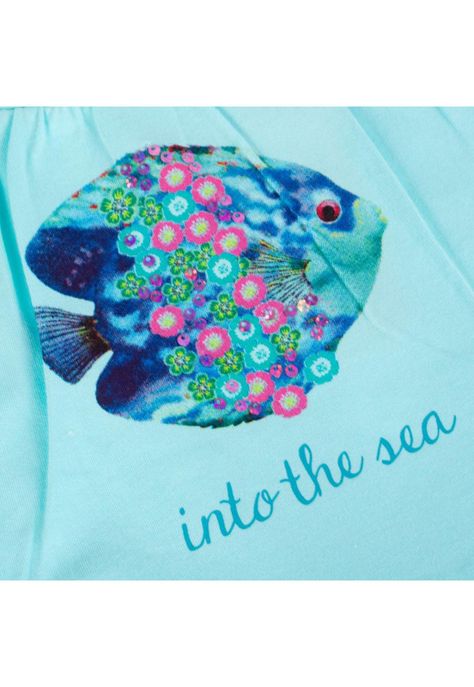 Polera Bebe Niña Agua Pillin-1