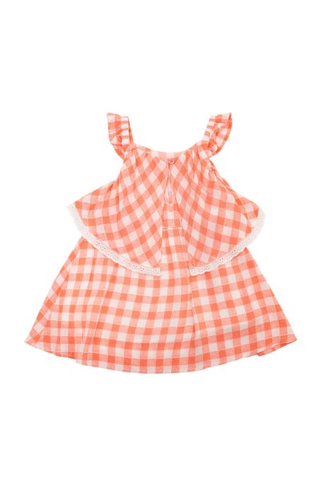 Vestido Bebe Niña Rosado Pillin-1