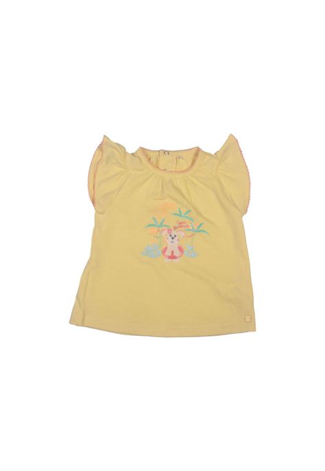 Polera Bebe Niña Vainilla Pillin-0