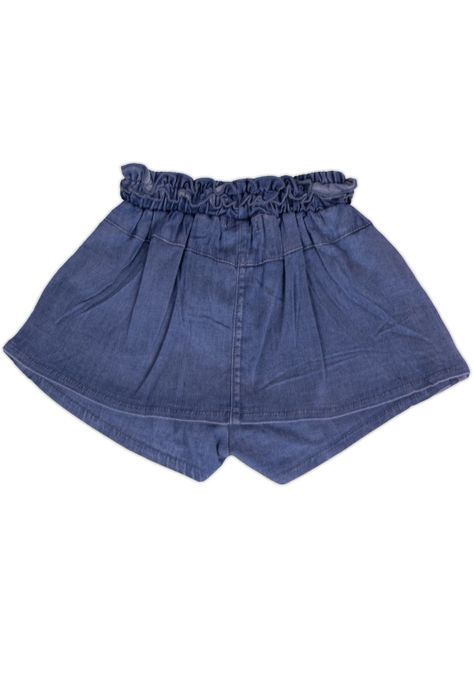 Short Bebe Niña Azul Pillin-2