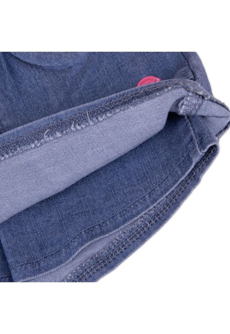 Short Bebe Niña Azul Pillin-3