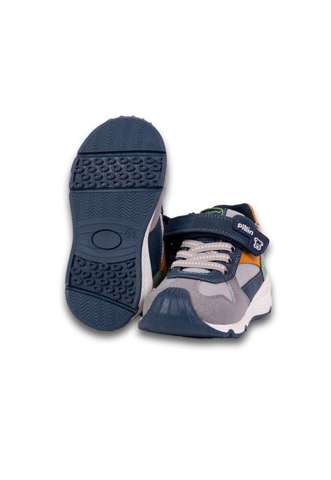 Zapatillas Niño Pillin (PZB505-25GRI)-1