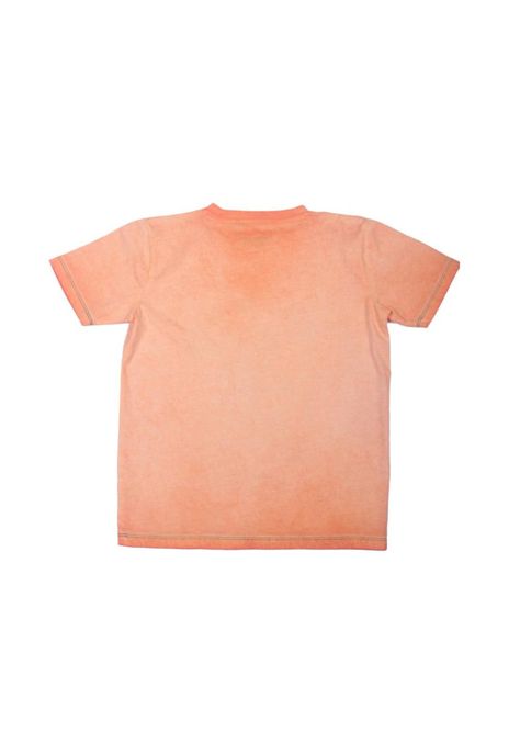 Polera Niño Naranja Pillin-1
