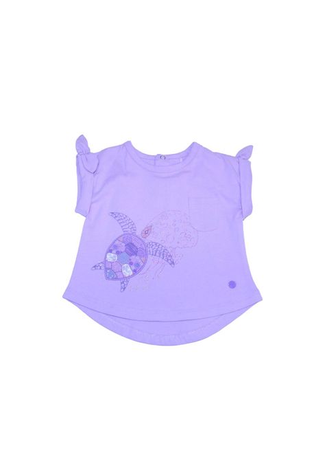 Polera Bebe Niña Lavanda Pillin-0